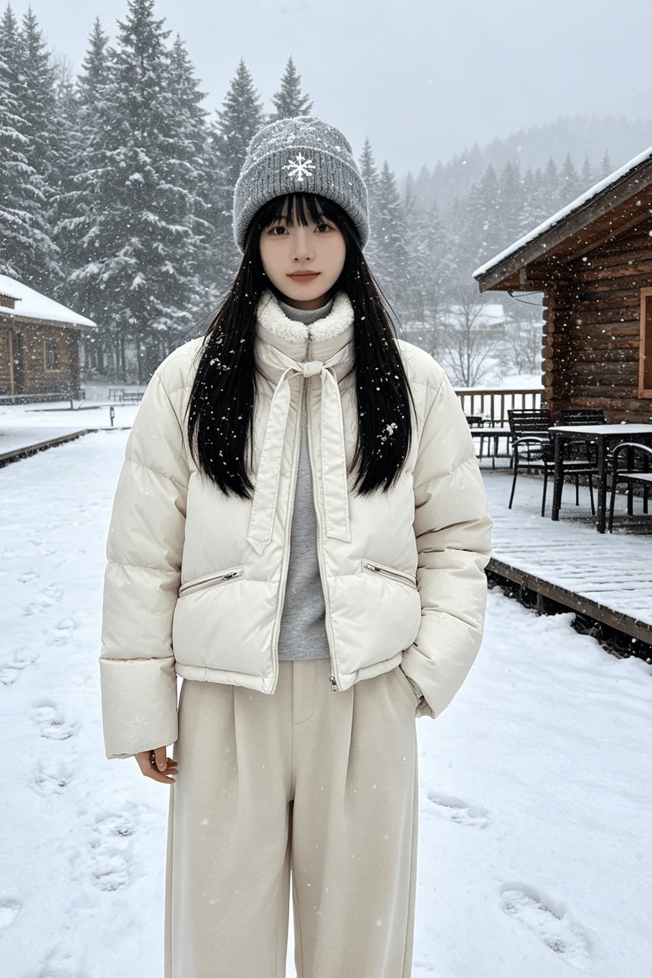 대외 무역 양털 스탠드 칼라 면 의류 오토바이 서비스 학생 패딩 재킷 배색 후드 아래 면화 의류 커플 재킷 이미지 6