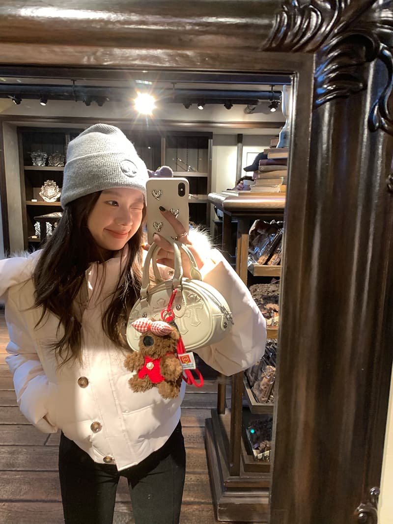 실사 겨울 새로운 다용도 큰 모피 칼라 후드 다운 재킷 여성 짧은 다용도 보온 두꺼운 면 옷 재킷 상세 이미지 40
