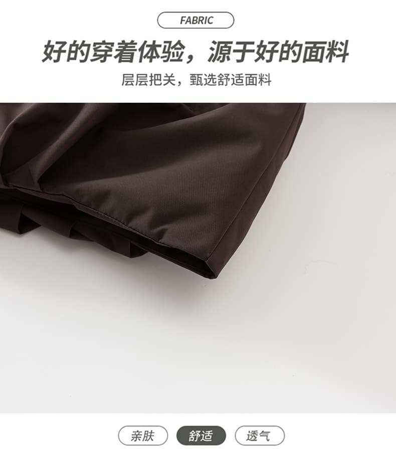 2026 새로운 모방 여우 모피 칼라 아래 면화 의류 여성 짧은 패션 루즈핏 두꺼운 Parker 세트 상세 이미지 9