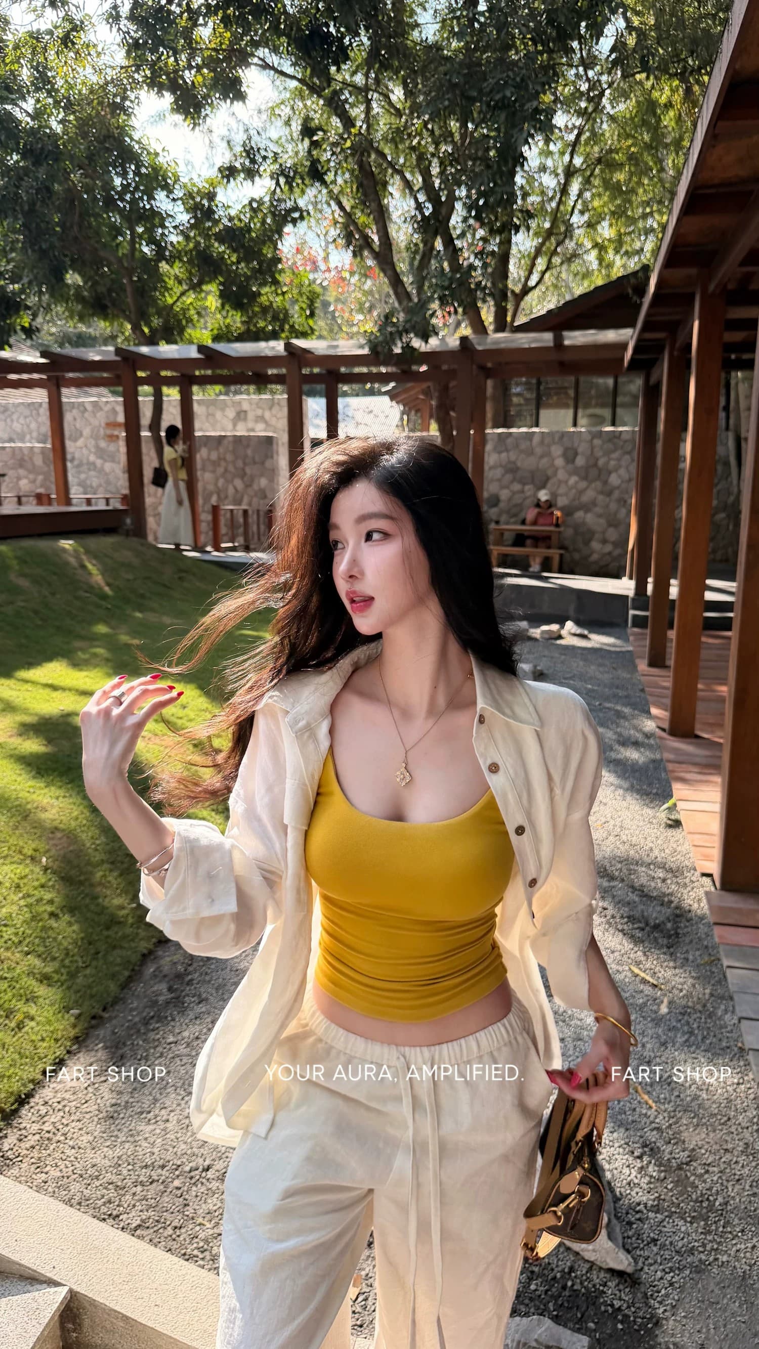 원본 가공 아마 루즈핏 화이트 여성 셔츠 봄 여름 느슨함 맨위 한국 대외 무역 국경 간 포함 상세 이미지 9