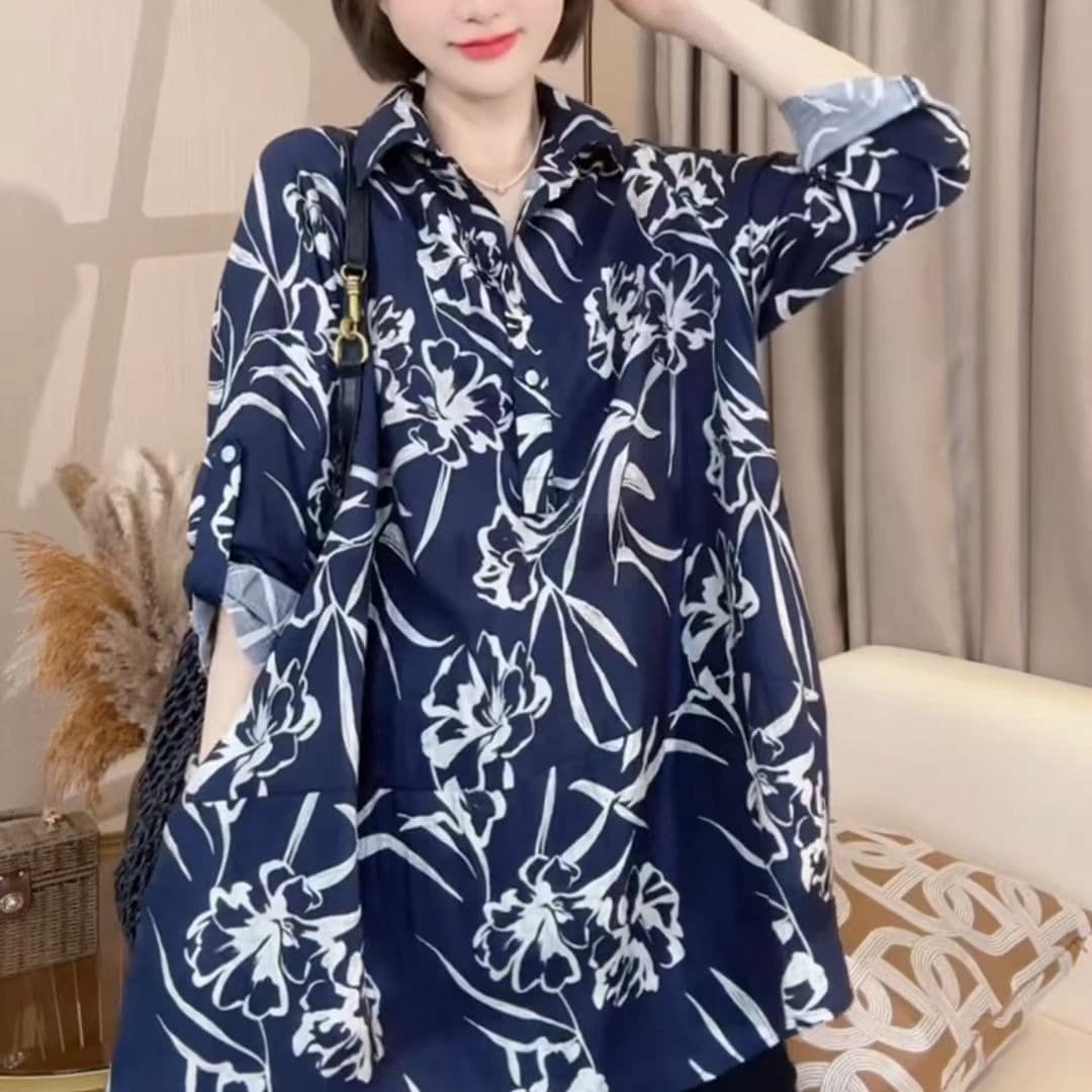 가을 여성 품격 패션 셔츠 이미지 6