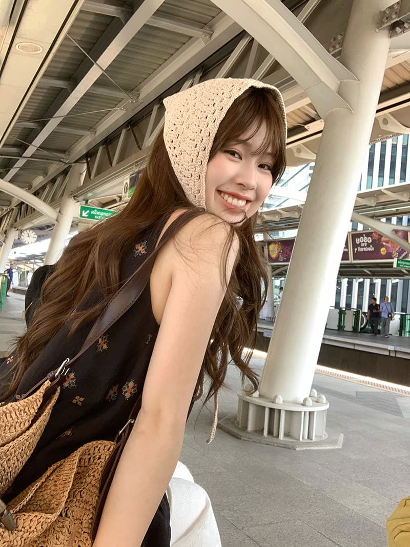 im ~까지 안개 남자 산 사쿠라 무거운 작업 자수 행침 목 슬립 여성 불규칙 프릴 루즈핏 한 마디 민소매 맨위 상세 이미지 21