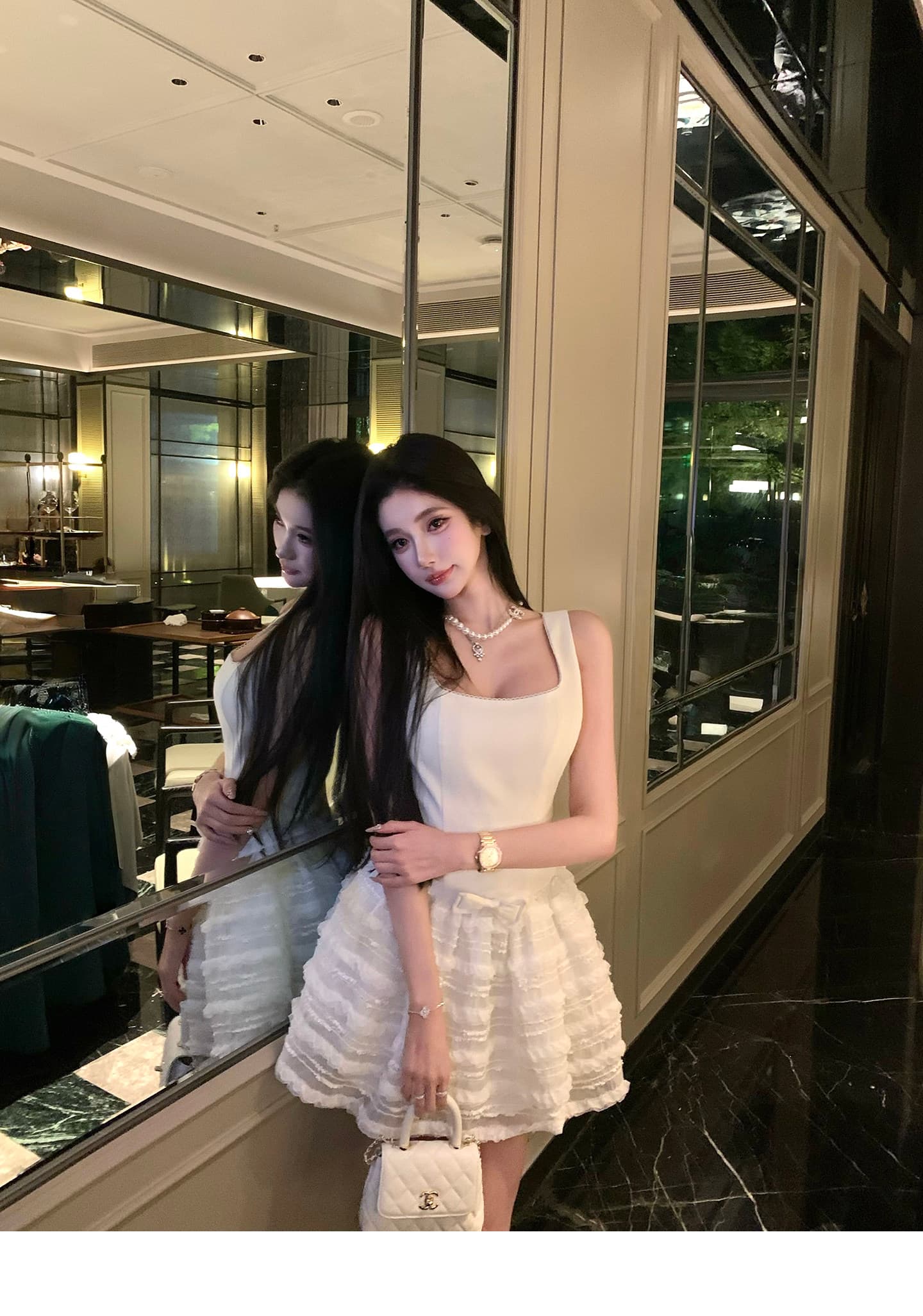 barb chill 인간 풍부한 꽃 퍼프 공주 드레스 여성 천 골드 드레스 케이크 드레스 생일 행사 치마 상세 이미지 3