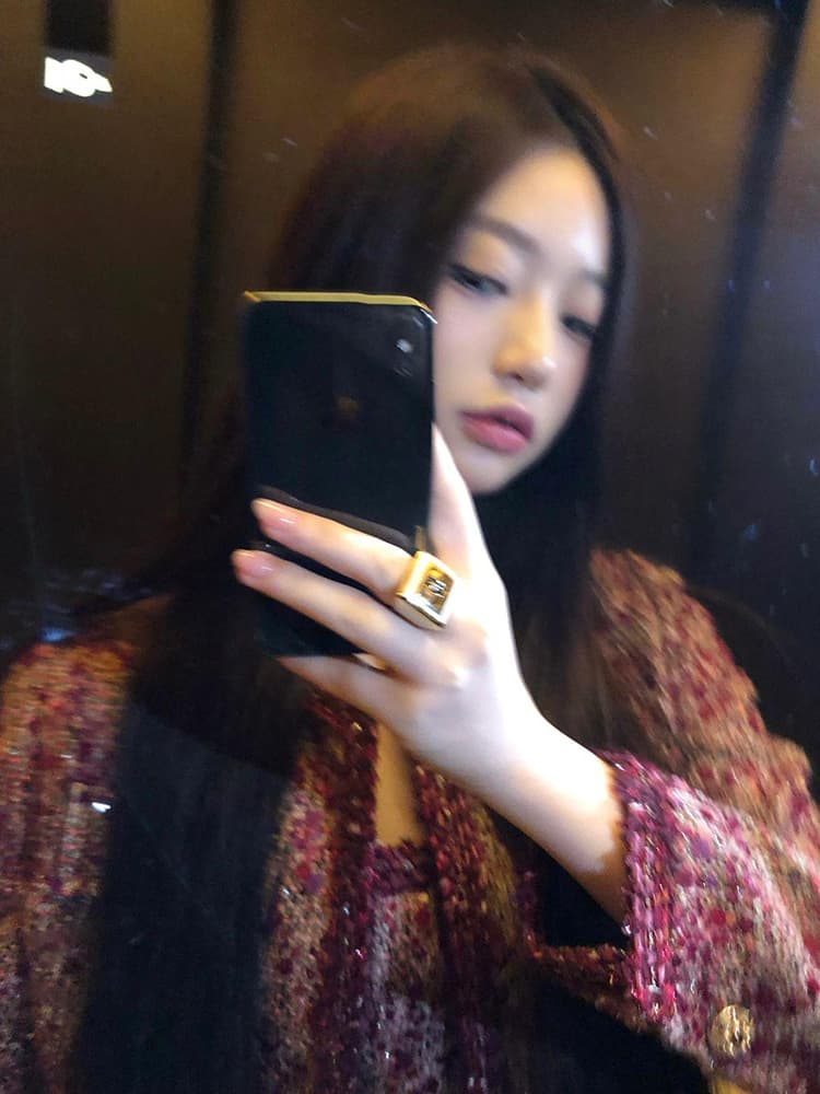 로즈 레드 작은 샤넬 스타일 여성 코트 2026 새로운 가을 겨울 작은 키 프랑스식 명문 여성 고급 센스 쇼트 스타일 맨위 상세 이미지 7