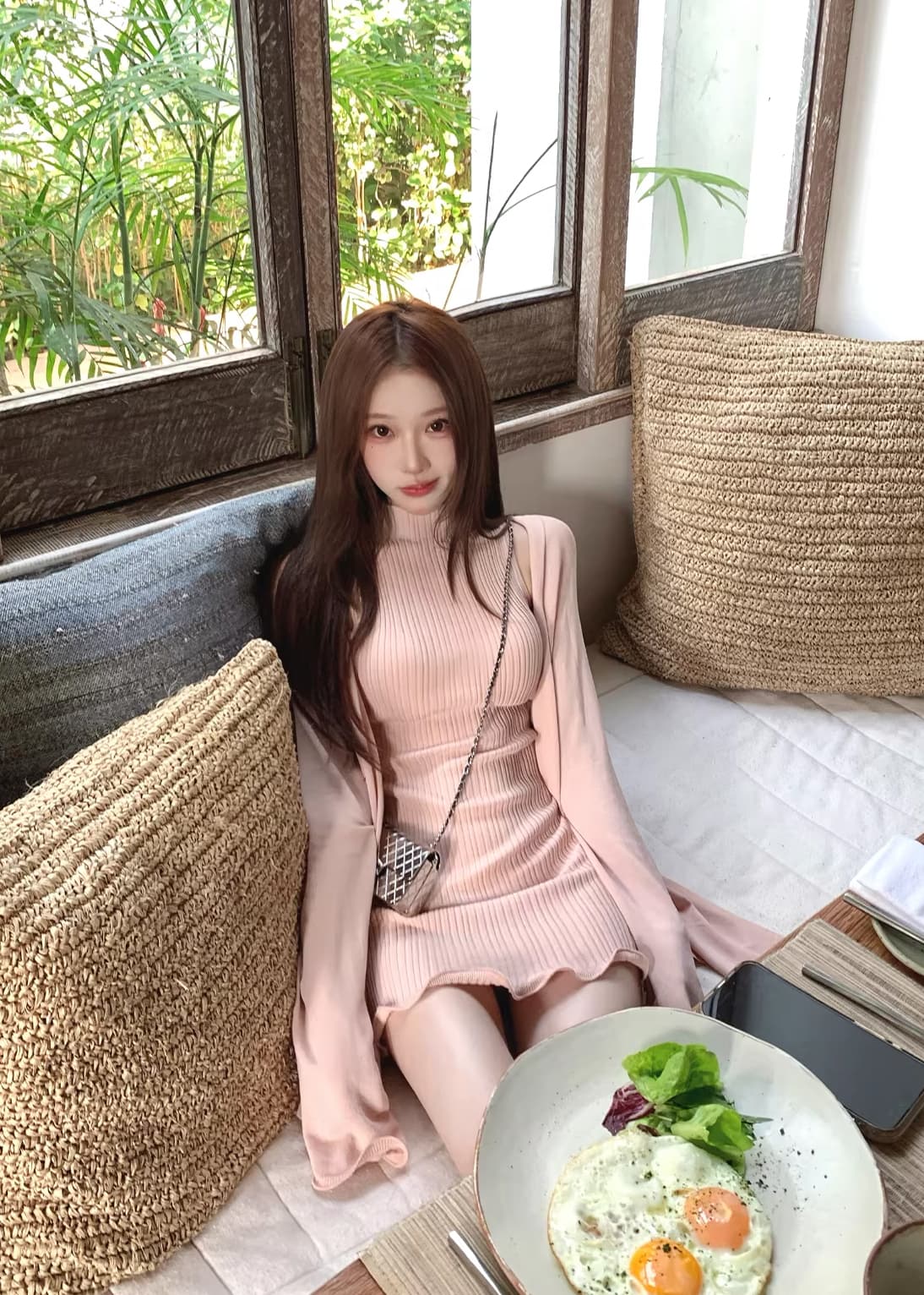 아름다운 드레스 자외선 차단 오픈 가디건 이미지 5