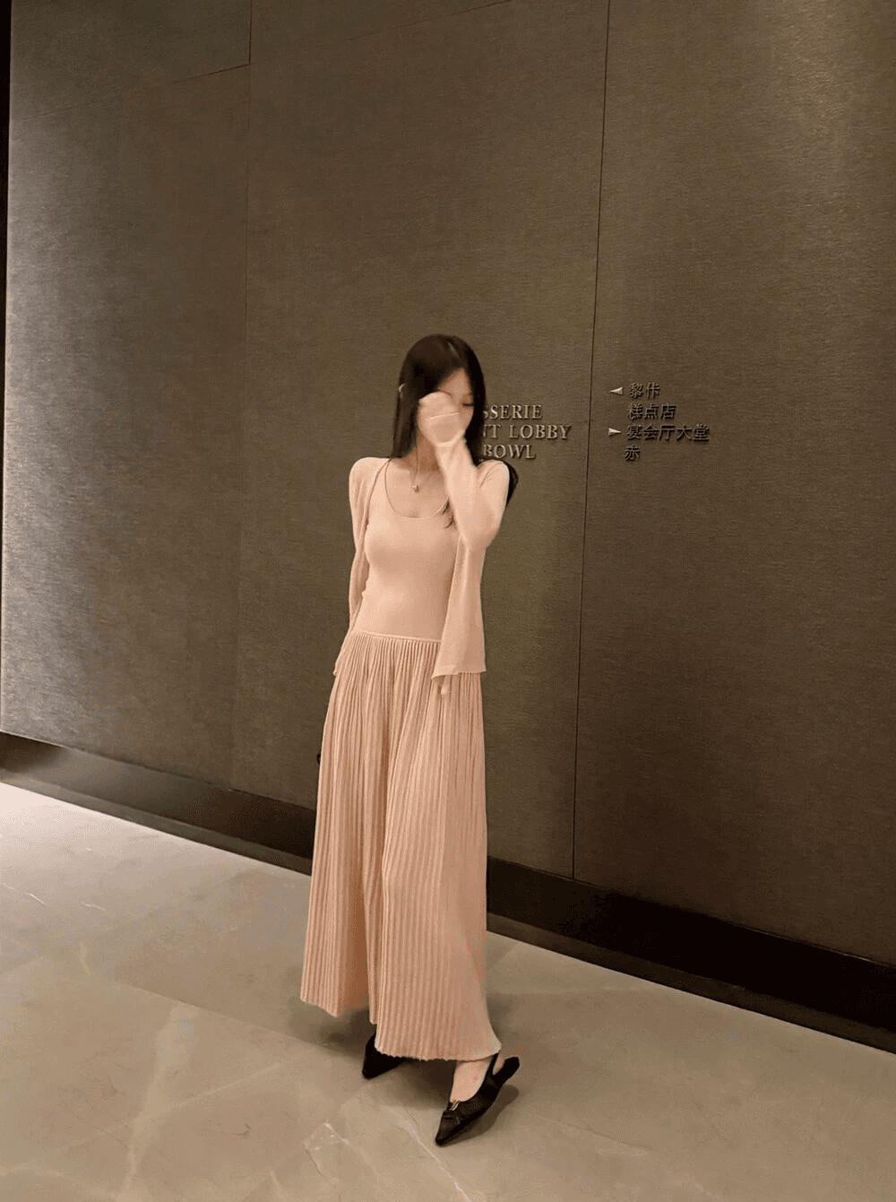 한 부서 낮음 포화 상태 여성 장난기 넘치는 바람 절묘한 민소매 조끼 원피스 빛 요리 한 코치 세트 이미지 4