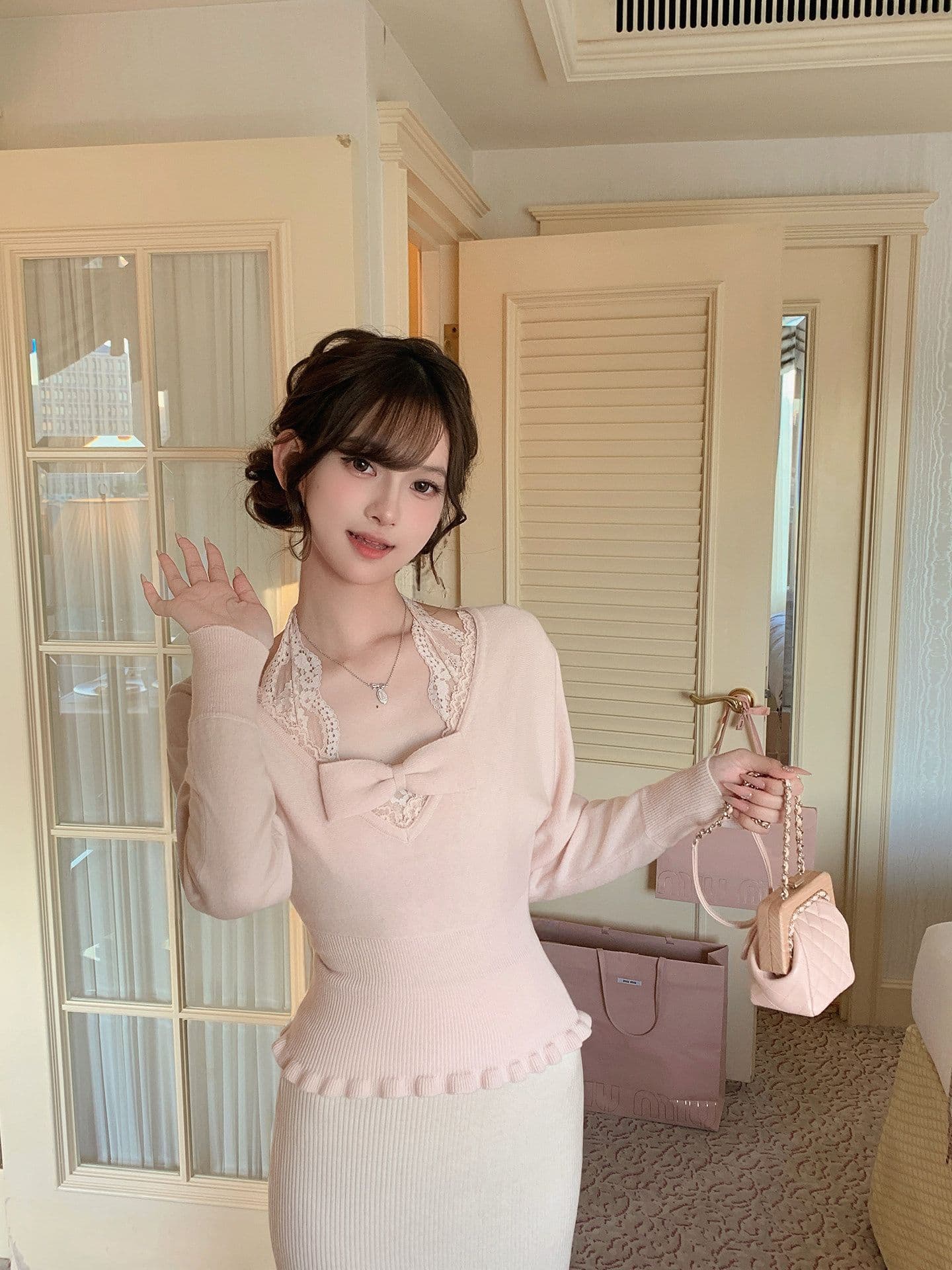 2026 새로운 가슴 패드 레이스 행침 목 캐미솔 만나는 아름다움 뒤로 브래지어 하나 백리스 인사이드 가져 가라. 작은 맨위 상세 이미지 18