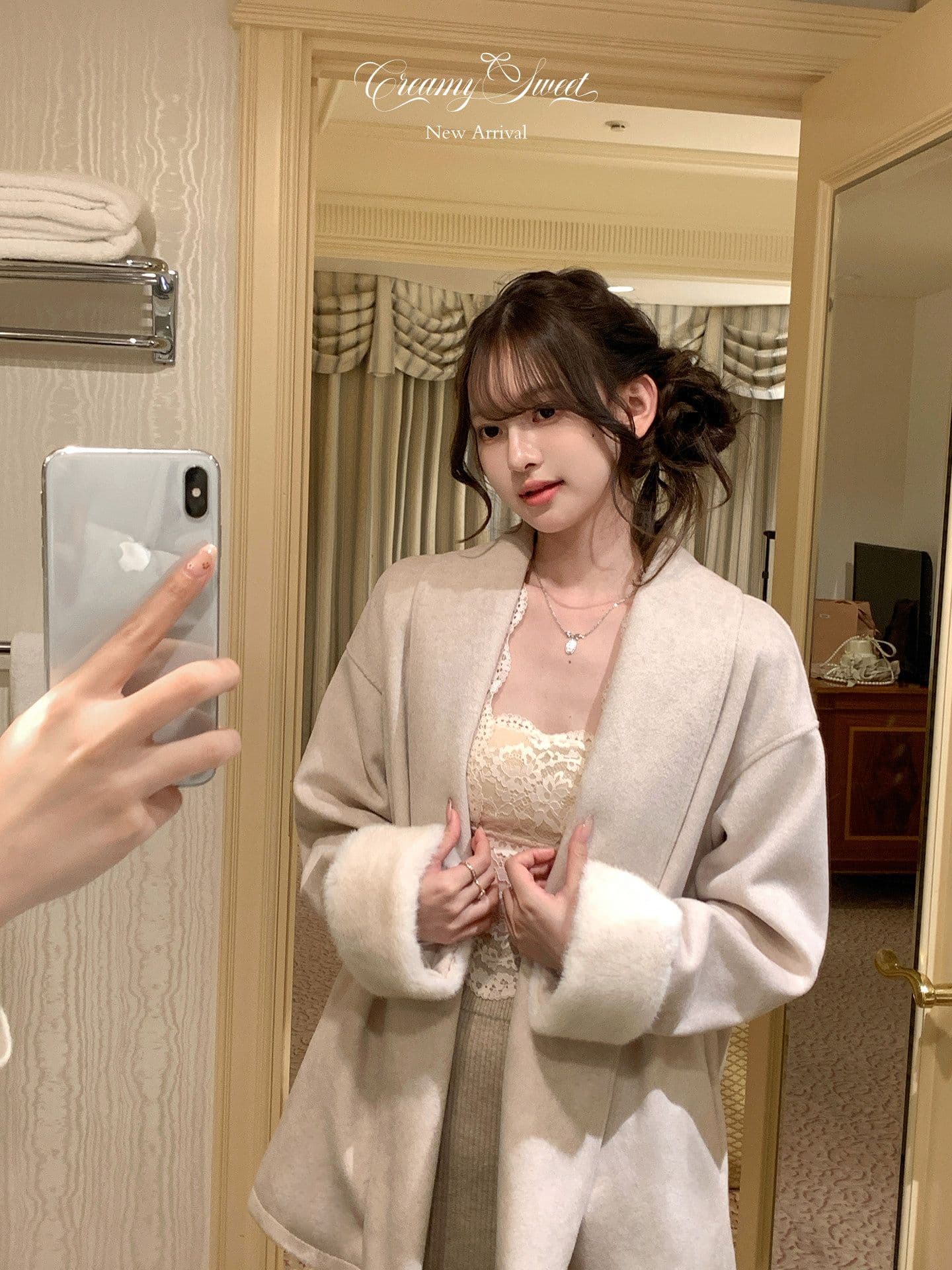 2026 새로운 가슴 패드 레이스 행침 목 캐미솔 만나는 아름다움 뒤로 브래지어 하나 백리스 인사이드 가져 가라. 작은 맨위 상세 이미지 43