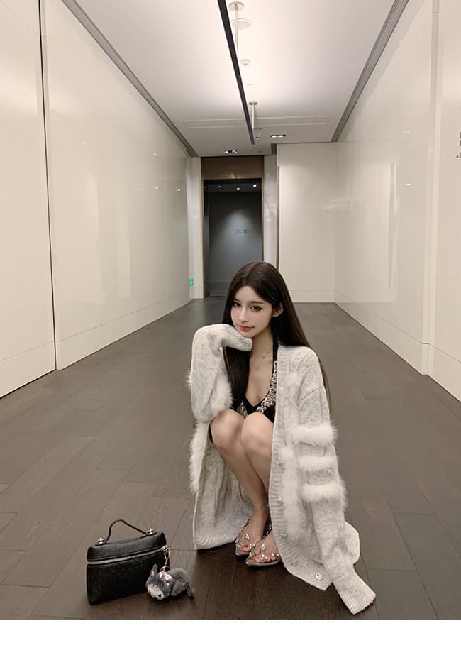 순수한 욕망 핫걸 V넥 다이아몬드 세팅 허리 수축 슬림해 보이는 민소매 조끼 봄 여름 새로운 섹시함 백리스 맨위 인사이드 가져 가라. 외출용 상세 이미지 14