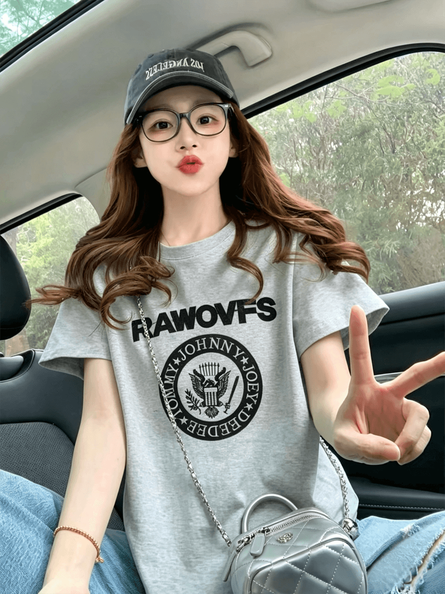 2026 새로운 무거운 순면 여름 새로운 슈퍼 화재 무거운 작업 자수 공예 루즈핏 다용도 반소매 캐주얼 맨위 상세 이미지 5