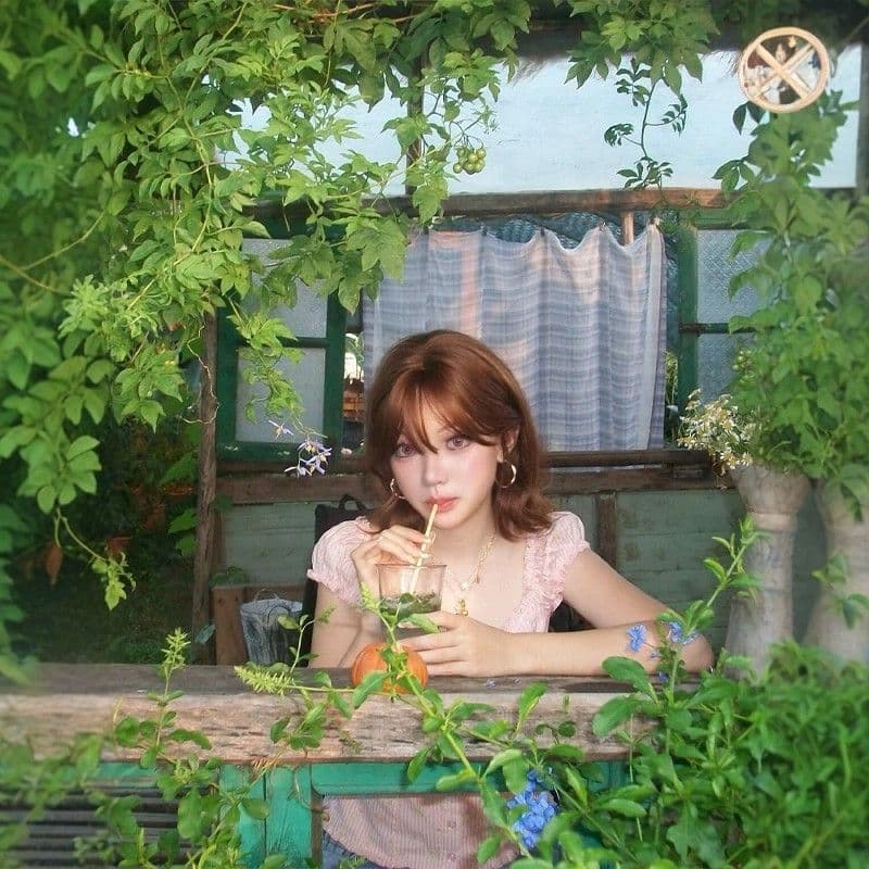 프랑스식 달콤함 핑크색 스트라이프 거품 소매 작은 맨위 여성 여름 순수한 욕망 바람 몸매 가꾸기 반팔 작은 청신 꽃무늬 셔츠 상세 이미지 7