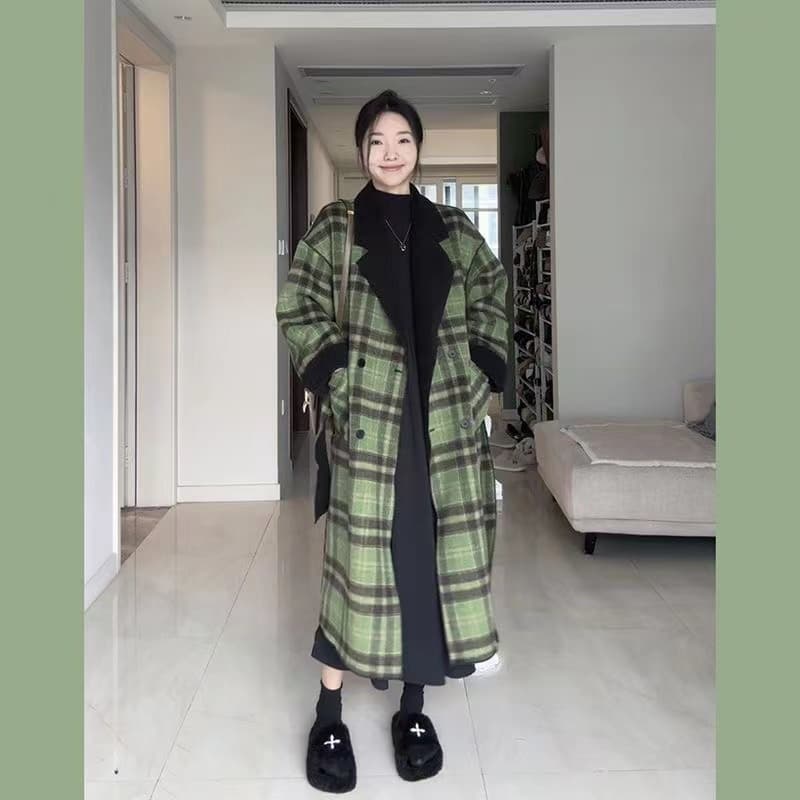 구오 지우주지 뭐라구? 한 부서 캐주얼 양면 착용 모피 코트 재킷 상세 이미지 1