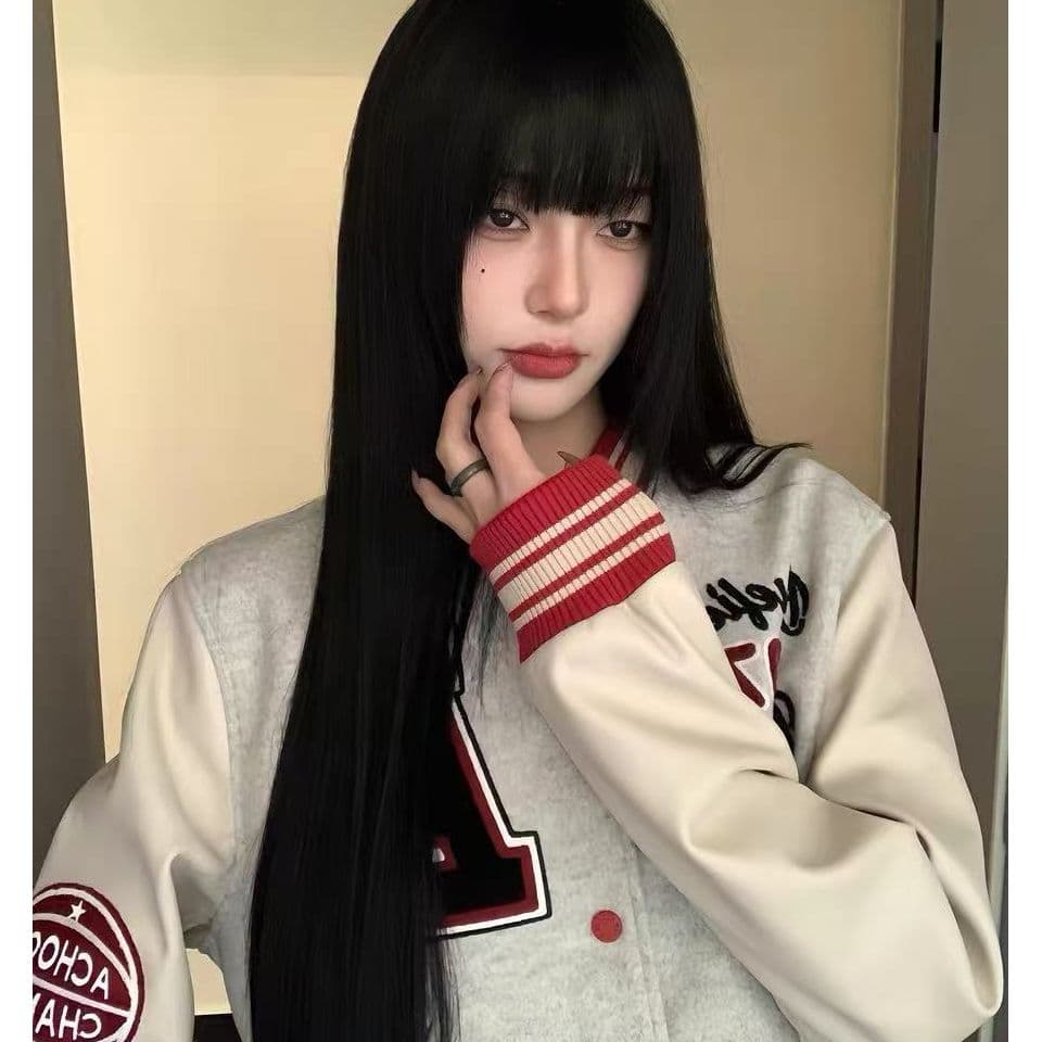 2026 새로운 무거운 아메리칸 무거운 자수 야구 외투 가을 겨울 재킷 이미지 2