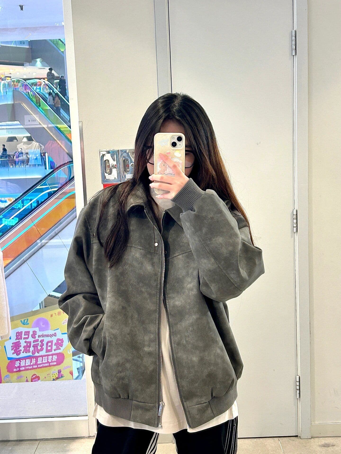 아름다움 라드. 아메리칸 레트로 브라운 가죽 재킷 재킷 남녀 2026 가을 새로운 디자인 센스 cleanfit 재킷