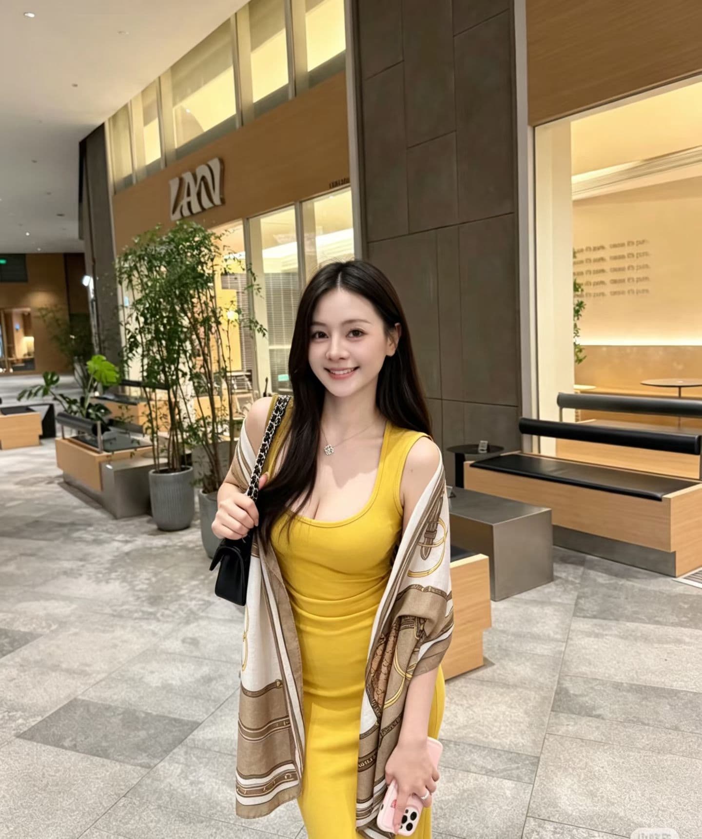 한국 스타일 여름 새로운 패션 미니멀리즘 단색 활력 드레스 프린트 다용도 숄 재킷 투피스 세트 상세 이미지 7