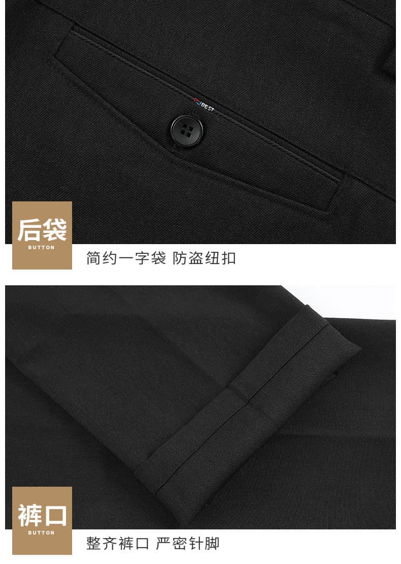 아빠 로드 중 얼음 실크 바지 봄과 가을 루즈핏 정장 바지 남성 캐주얼 바지 여름 얇은 스타일 남성용 바지 중년 및 고령자 상세 이미지 13