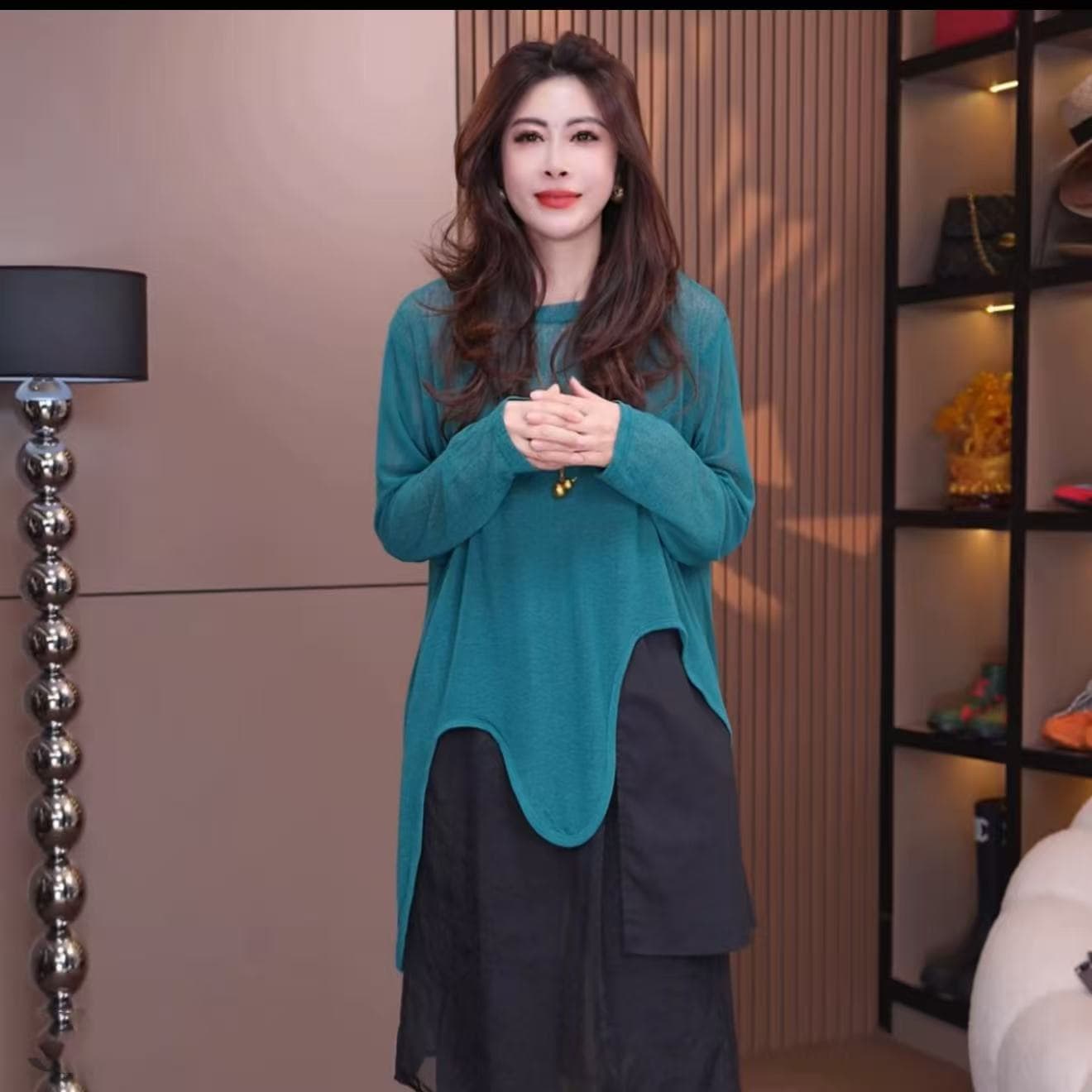 자외선 차단 베스트 한국 스타일 봄 여름 새로운 다용도 패션 불규칙 디자인 센스 쇼트 스타일 외부 가져 가라. 여성 베스트 t 상세 이미지 26