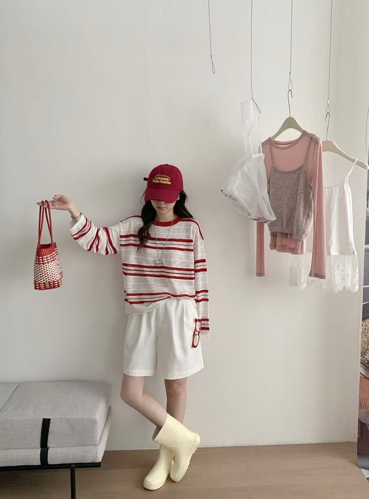 여름 배색 스트라이프 주간 실크 Tulle 자외선 차단 에어컨 블라우스 여성 외부 가져 가라. 작은 키 얼음 실크 긴팔 티셔츠 맨위 상세 이미지 21