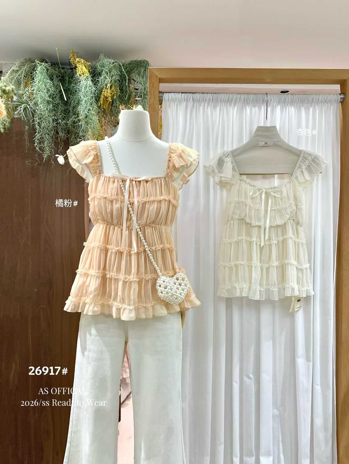 프랑스식 Feifei 소매 레이스 여성 셔츠 여름 부드러운 바람 작은 셔츠 Chic 디자인 센스 셔츠 루즈핏 슬림해 보이는 맨위 상세 이미지 1