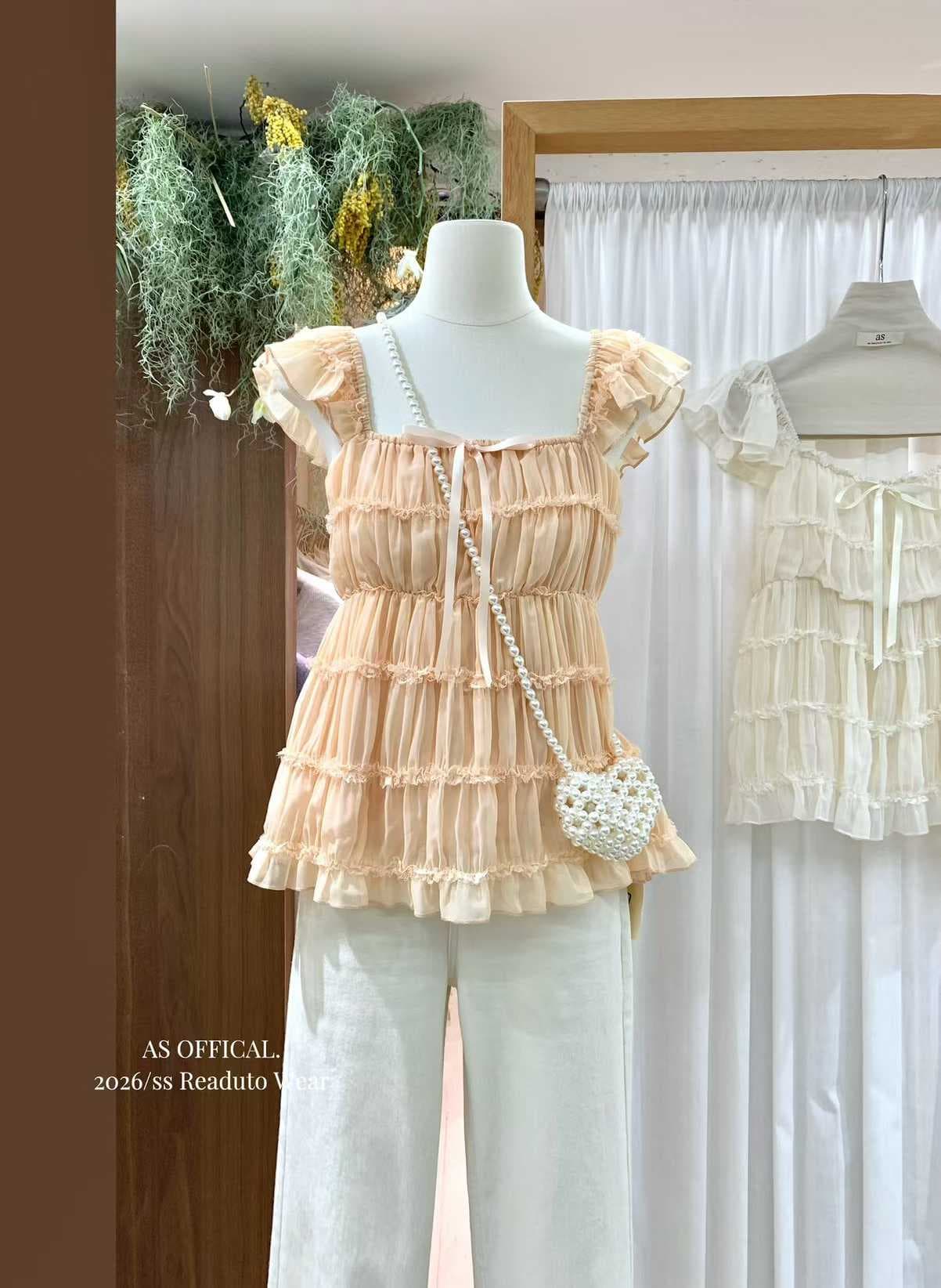 프랑스식 Feifei 소매 레이스 여성 셔츠 여름 부드러운 바람 작은 셔츠 Chic 디자인 센스 셔츠 루즈핏 슬림해 보이는 맨위 상세 이미지 4