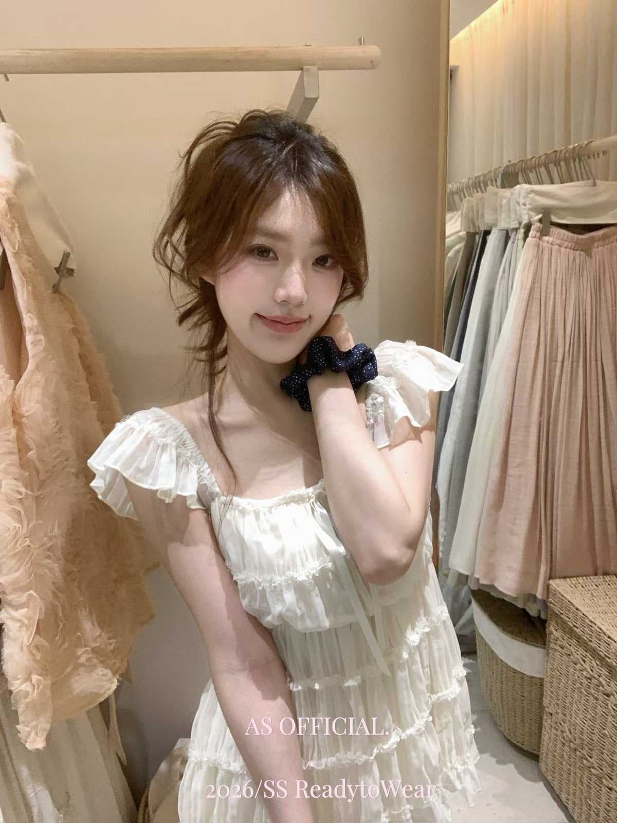 프랑스식 Feifei 소매 레이스 여성 셔츠 여름 부드러운 바람 작은 셔츠 Chic 디자인 센스 셔츠 루즈핏 슬림해 보이는 맨위 상세 이미지 8