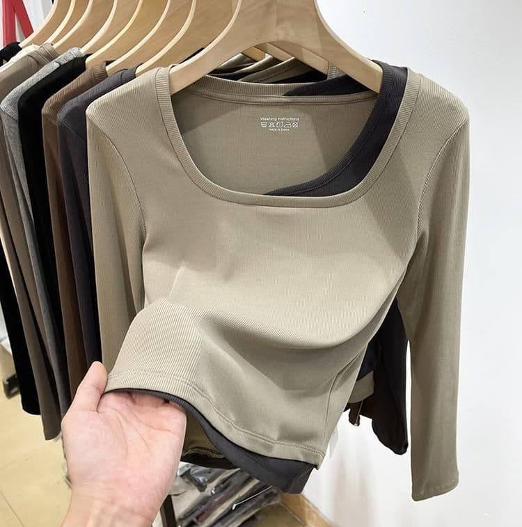 40 95 면 5 암모니아 Lun 210 그램 흔들어서 톤 품질 핫걸 쇼트 스타일 티셔츠 여성 빅 사이즈 m-4xl 상세 이미지 10