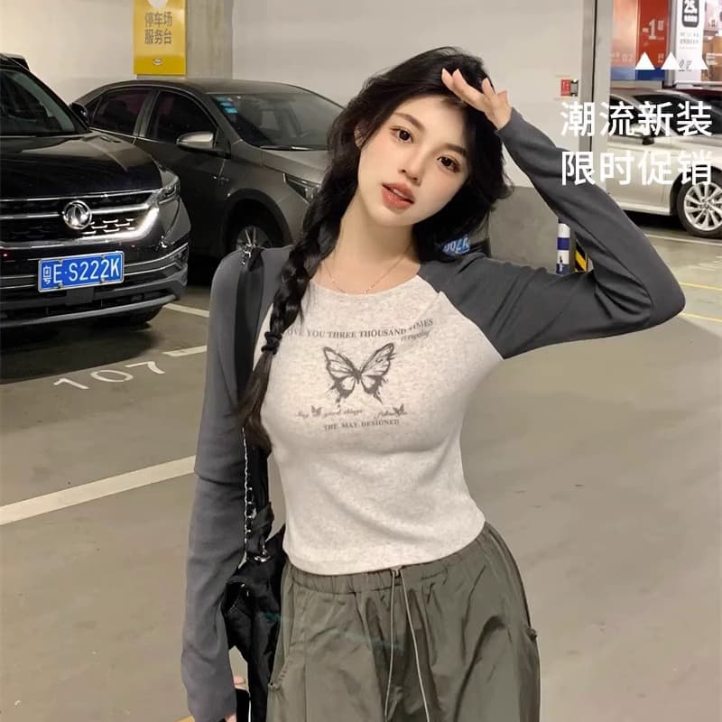 빅 사이즈 40 92 면 8 암모니아 Lun 210 그램 흔들어서 톤 품질 삽입 어깨 소매 길이 소매 티셔츠 여성 m-4xl