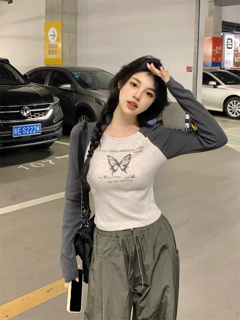 빅 사이즈 40 92 면 8 암모니아 Lun 210 그램 흔들어서 톤 품질 삽입 어깨 소매 길이 소매 티셔츠 여성 m-4xl 이미지 4