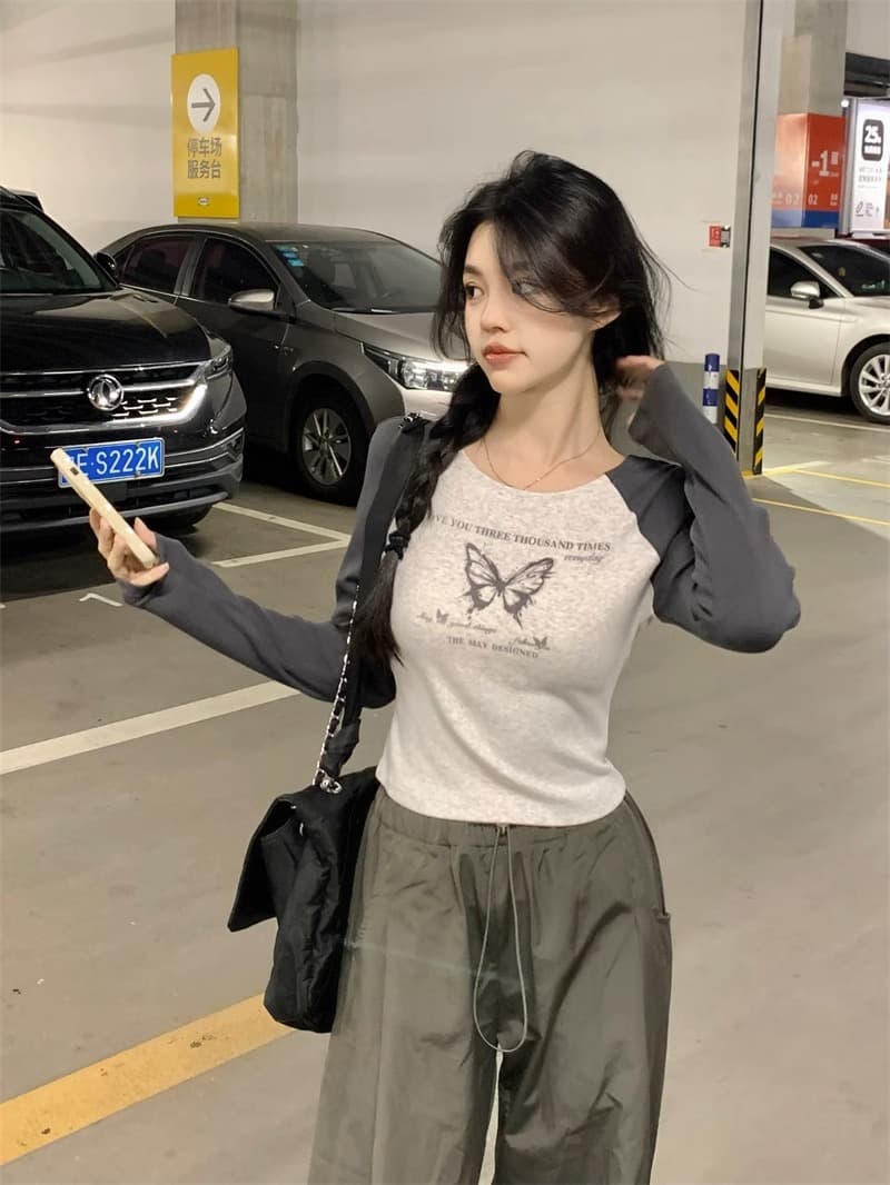 빅 사이즈 40 92 면 8 암모니아 Lun 210 그램 흔들어서 톤 품질 삽입 어깨 소매 길이 소매 티셔츠 여성 m-4xl 상세 이미지 11