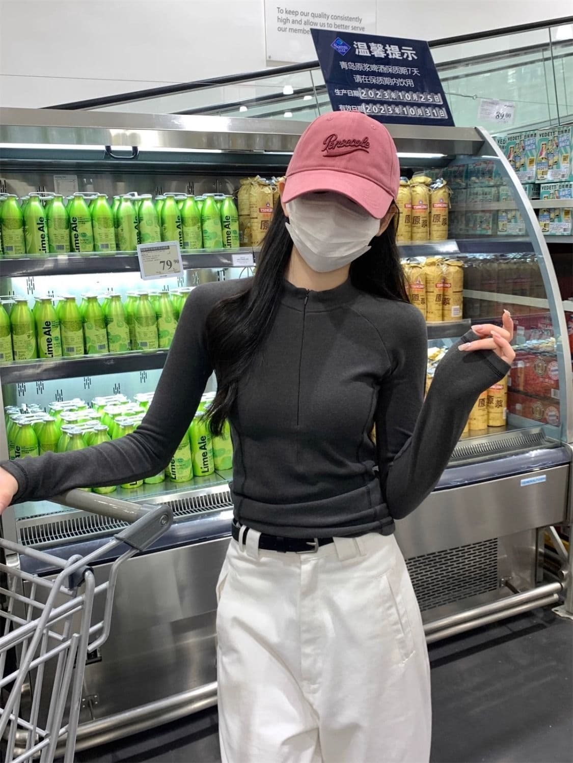 De 플러시 티셔츠 반하이넥 지퍼 맨위 디자인 센스 생선뼈 긴팔 인사이드 가져 가라. 핫걸 기본 셔츠 빅 사이즈 m-4xl 상세 이미지 12