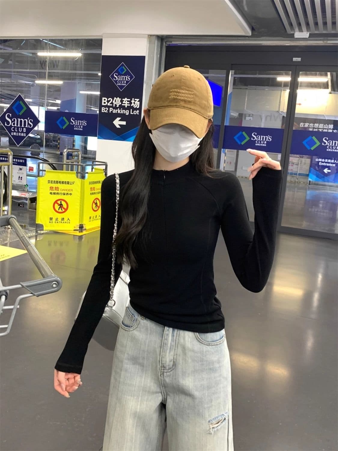 De 플러시 티셔츠 반하이넥 지퍼 맨위 디자인 센스 생선뼈 긴팔 인사이드 가져 가라. 핫걸 기본 셔츠 빅 사이즈 m-4xl 상세 이미지 26