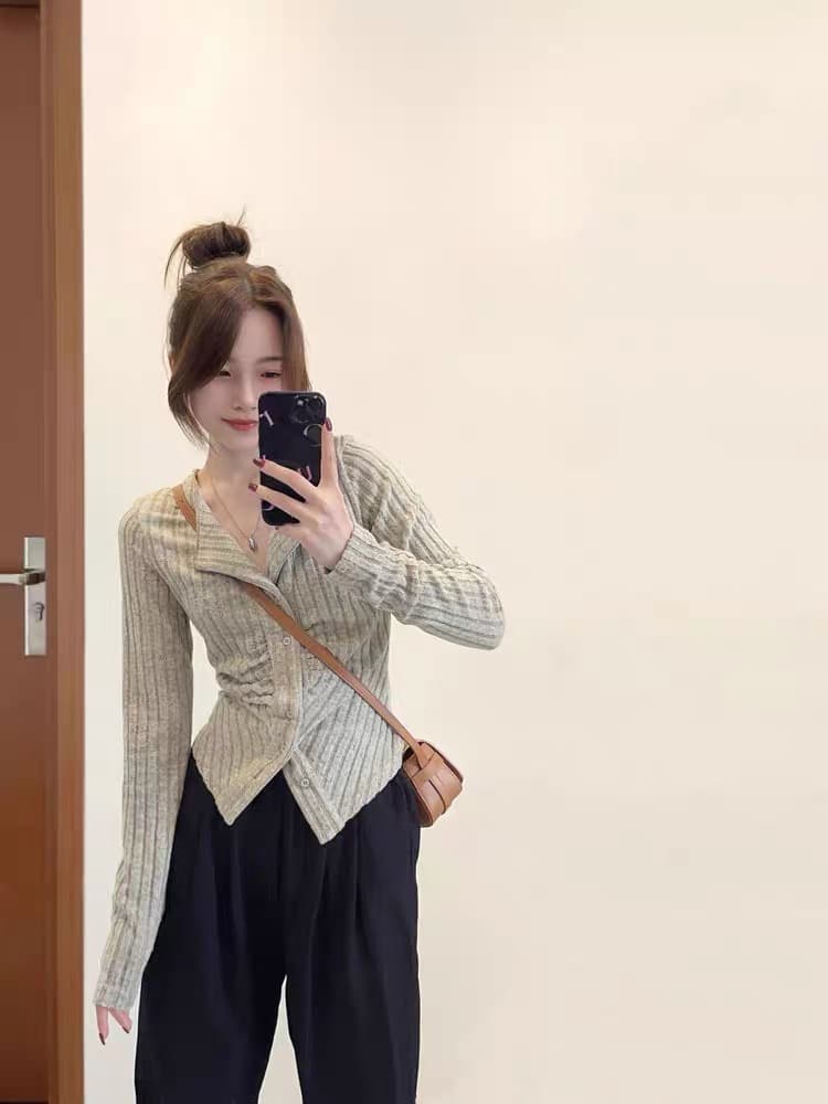 흔들어서 톤 품질 디자인 센스 작은 대중 재킷 몸매 가꾸기 슬림해 보이는 긴팔 티셔츠 맨위 빅 사이즈 m-4xl 상세 이미지 7