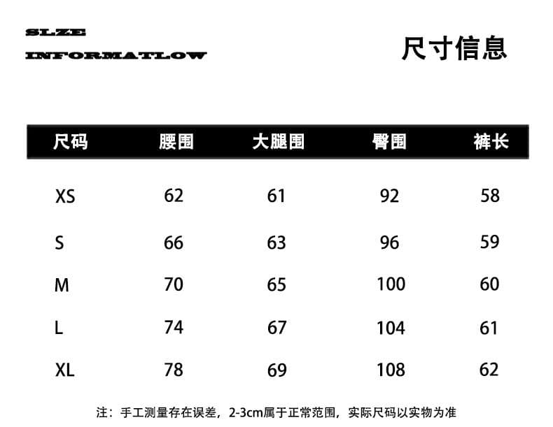 아메리칸 레트로 마 오래된 워싱 루즈핏 넓은 다리 7부 바지 높음 거리 다용도 상세 이미지 10