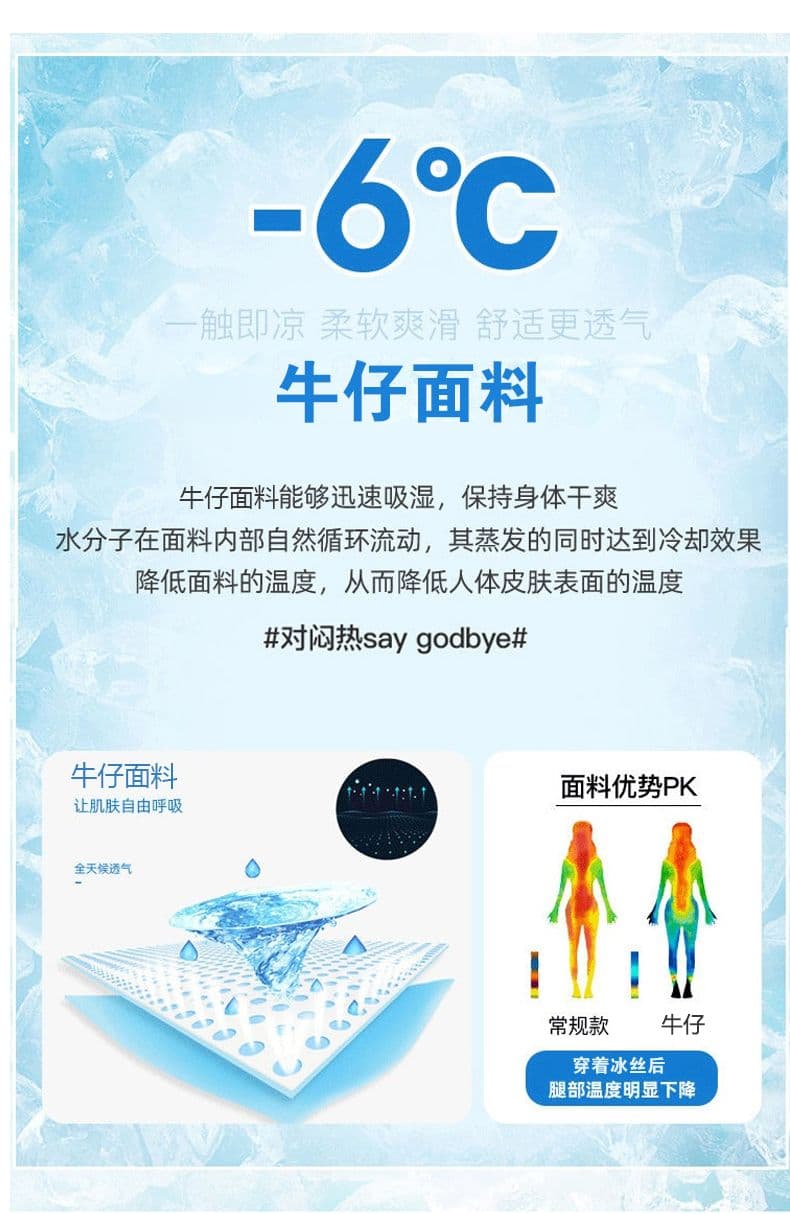 파란색 여름 얇은 스타일 청바지 여성 2026 새로운 하이웨이스트 루즈핏 슬림해 보이는 스트레이트 도루 센스 넓은 다리 바닥 청소 바지 상세 이미지 12