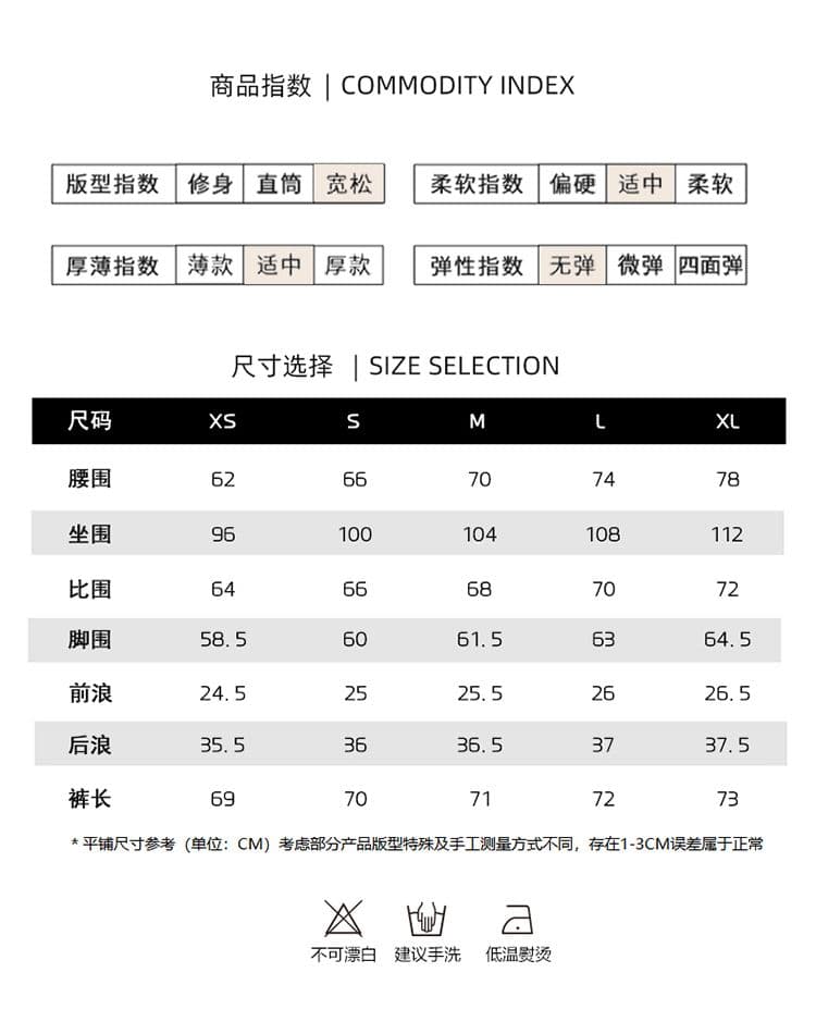 아메리칸 레트로 주머니 데님 워크웨어 반바지 여성 하이웨이스트 스트레이트 루즈핏 슬림해 보이는 넓은 다리 7부 바지 상세 이미지 5