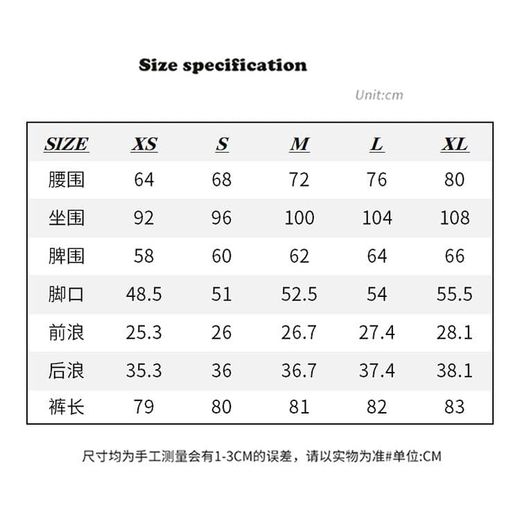 2 색 아메리칸 레트로 루즈핏 스트레이트 팬츠 다용도 여름 기타 주머니 워크웨어 팬츠 8 점 바지 청바지 여성 상세 이미지 7