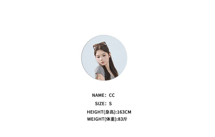 2 색 아메리칸 레트로 루즈핏 스트레이트 팬츠 다용도 여름 기타 주머니 워크웨어 팬츠 8 점 바지 청바지 여성 상세 이미지 8