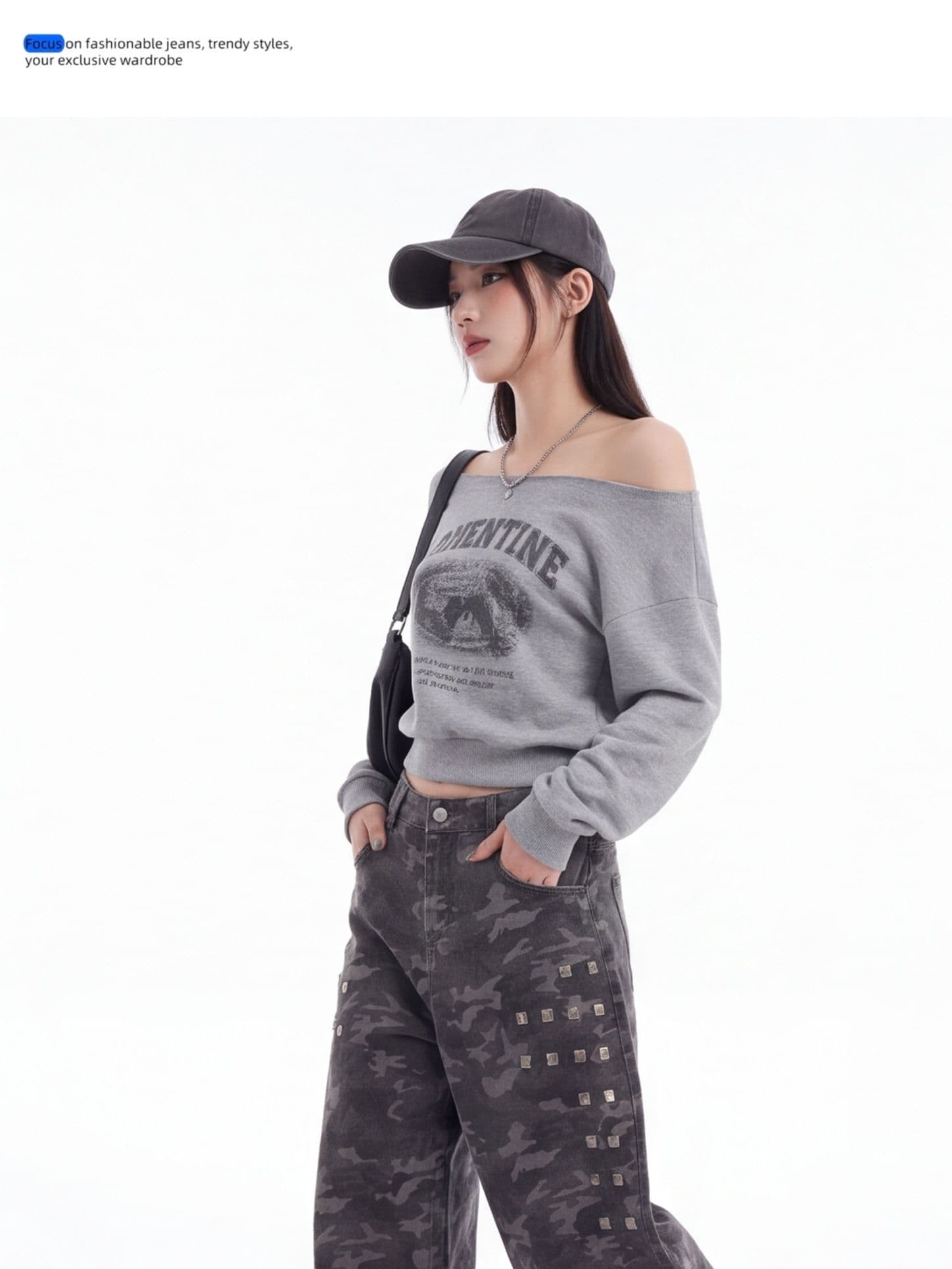 루즈핏 다용도 도루 센스 바닥 청소 워크웨어 막대기 훈련 청바지 남자 가을 새로운 하이웨이스트 아메리칸 카모플라주 캐주얼 와이드 레그 팬츠 상세 이미지 6