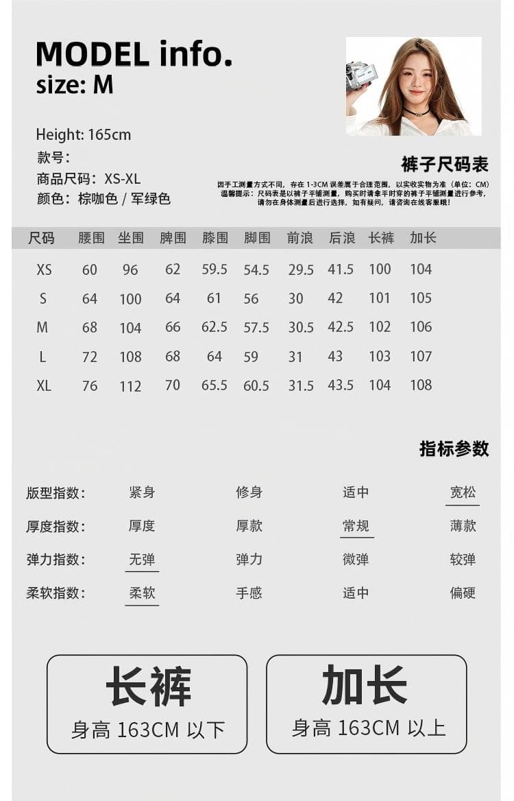 새로운 군용 녹색 아메리칸 레트로 워싱 마 오래된 청바지 남녀 루즈핏 스트레이트 와이드 레그 팬츠 상세 이미지 4