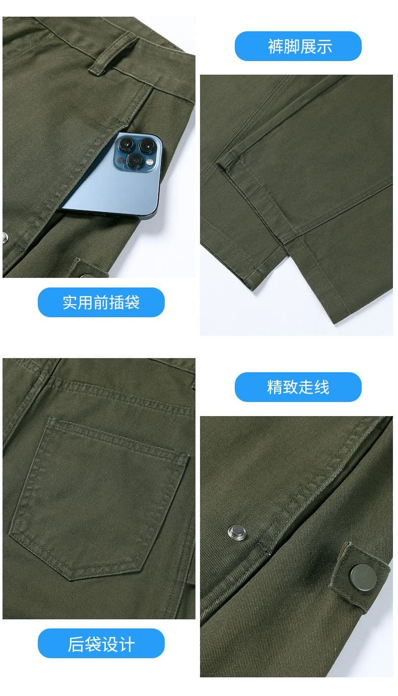 가을 새로운 2026 폭발 아메리칸 레트로 측면 솔기 당겨 높은 디자인 루즈핏 슬림해 보이는 바닥 청소 청바지 여성 상세 이미지 9
