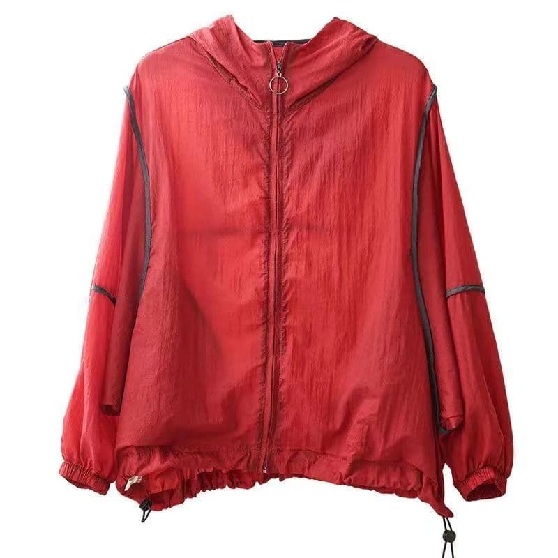 자외선 차단 외투 여성 2026 여름 새로운 다용도 국방 자외선 통기성 자외선 차단 복 야외 얇은 스타일 긴팔 상세 이미지 25