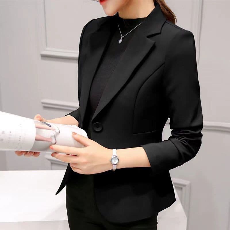 작은 양복 여성 코트 몸매 가꾸기 봄 가을 새로운 한국 스타일 품격 쇼트 스타일 맨위 캐주얼 비즈니스웨어 정장 다용도 상세 이미지 6