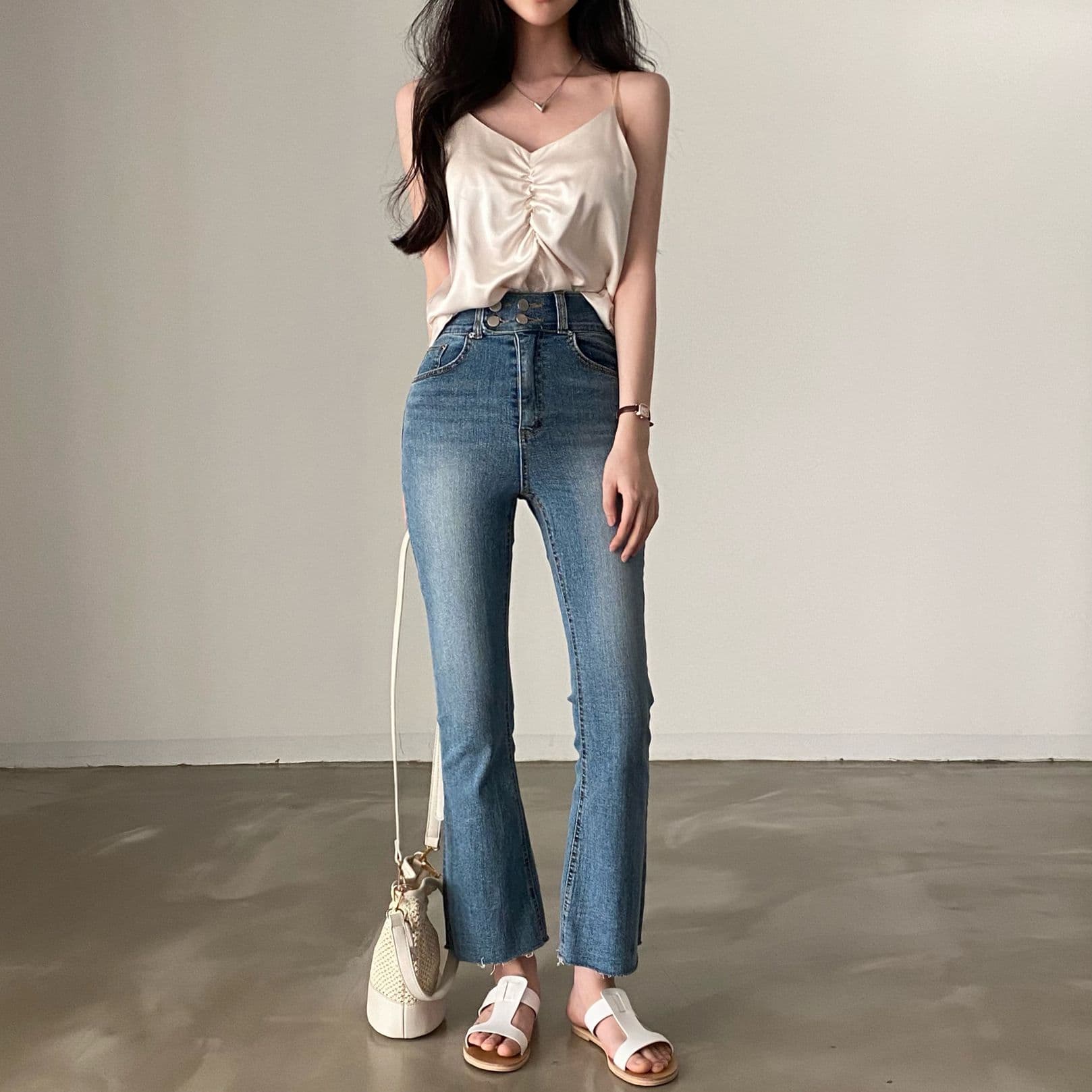 한국 chic 품격 얇은 스타일 반팔 정장 여성 코트 여름 새로운 고급 센스 정장 소금 부서 외부 잡아라. 의류 상세 이미지 19