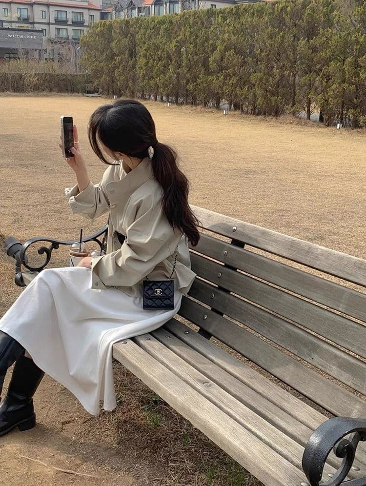 한국 chic 봄 가을 레트로 잘 생긴 폴로 칼라 지퍼 디자인 루즈핏 다용도 긴팔 오토바이 서비스 맨위 재킷 상세 이미지 25