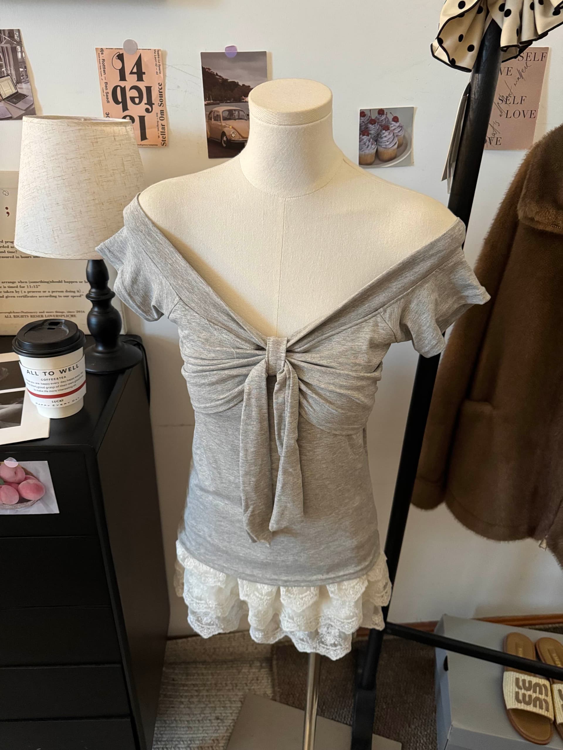 실사 여름 새로운 한국 스타일 나비 매듭 빅 브이 넥 몸매 가꾸기 슬림해 보이는 티셔츠 나만의 것을 가져와 라. 가슴 패드 쇼트 스타일 맨위 여성 상세 이미지 14