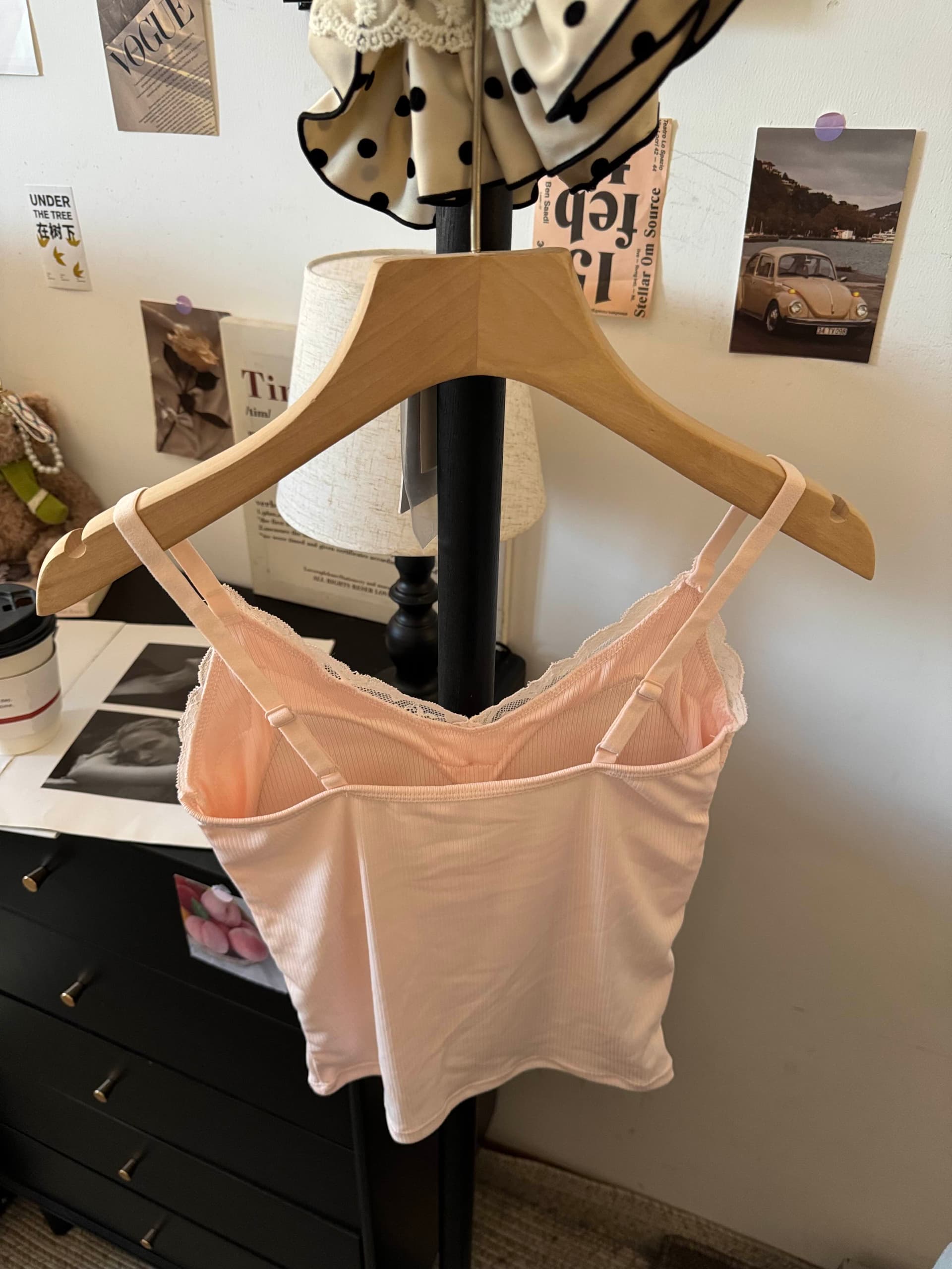 실사 여름 조끼 벨트 가슴 패드 하나 레이스 측면 나비 매듭 섹시함 슬립 여성 인사이드 가져 가라. 만나는 맨위 상세 이미지 12