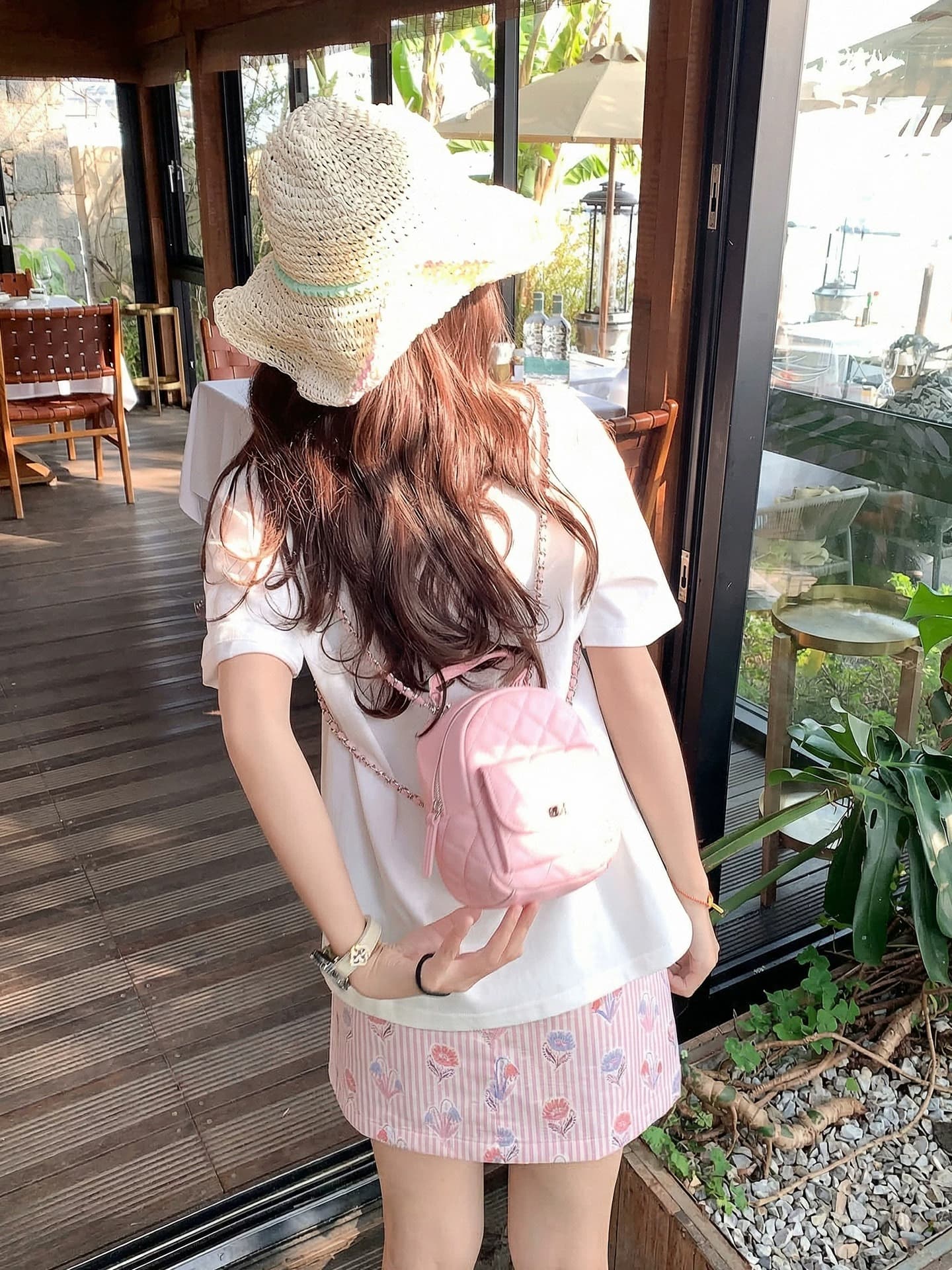 한 부서 순면 기본 셔츠 여름 새로운 느긋한 루즈핏 만화 프린트 라운드 넥 반팔 빅 사이즈 여성 의류 티셔츠 이미지 4