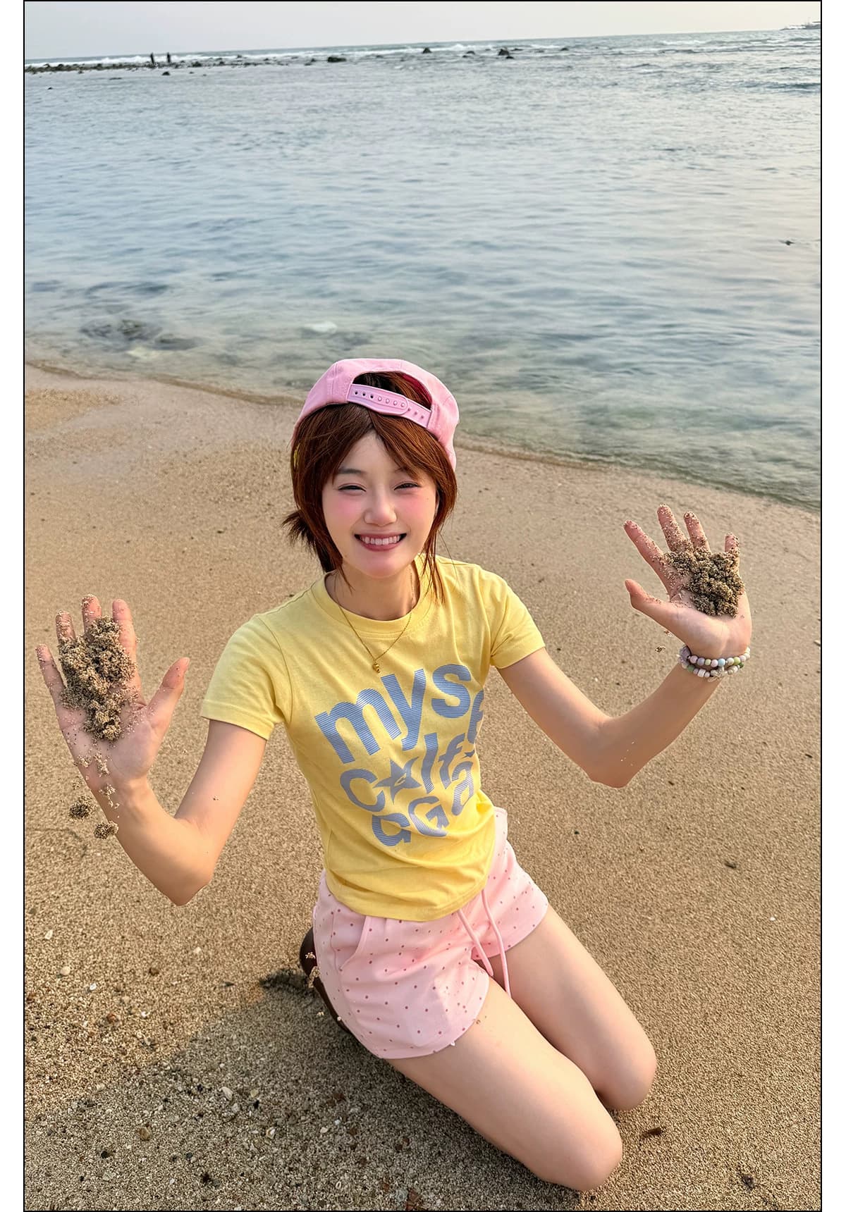 2026 한국 대외 무역 새로운 캐주얼 92 면 8 암모니아 Lun 긍정적 인 어깨 반팔 티셔츠 여성 프린트