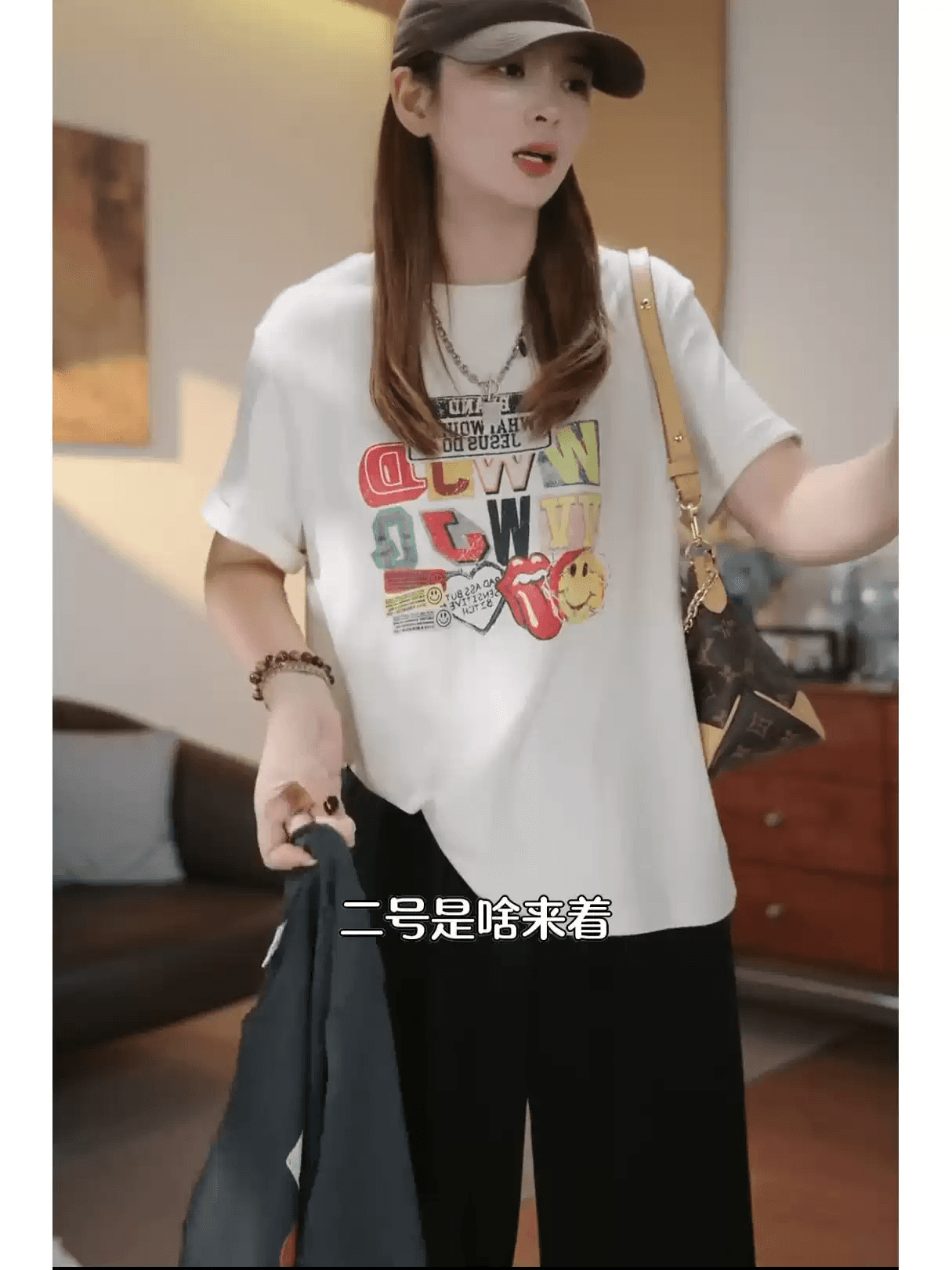 경관 그림 21 순면 210 그램 이후 패키지 칼라 여름 드레스 한 부서 반팔 티셔츠 여성 한국 스타일 루즈핏 빅 사이즈 프린트 이미지 4