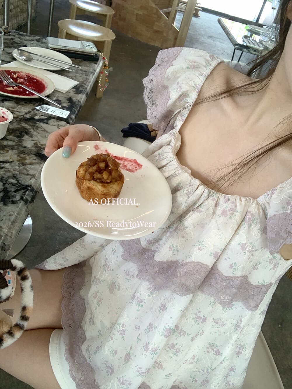 여름 새로운 쉬폰 작은 셔츠 디자인 센스 작은 대중 고급 센스 우유 황색 프릴 작은 날다 소매 맨위 여성 상세 이미지 6